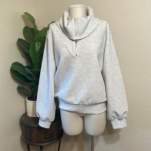Calia cowlneck sweatshirt